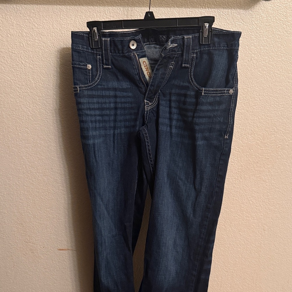 Cinch Men's Dark Indigo Straight Jeans
